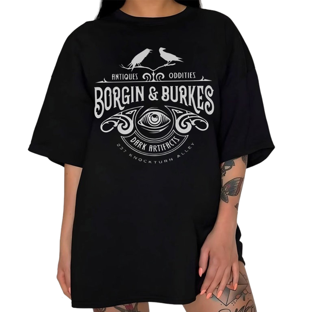 Borgin And Burkes Unusual Ancient Wizarding Potter Artefacts Bookish Harry Shirt