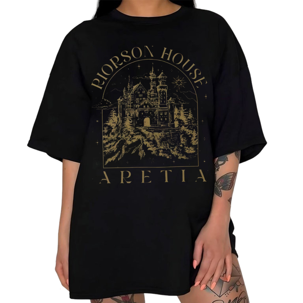 Iron Flame Riorson House Aretia Vintage Essential Shirt, Bookish Shirt Gift For Her