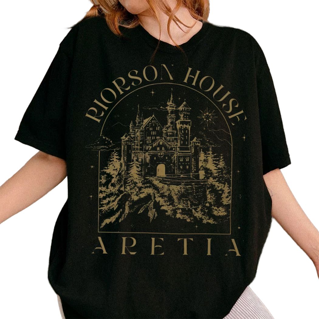 Iron Flame Riorson House Aretia Vintage Essential Shirt, Bookish Shirt Gift For Her