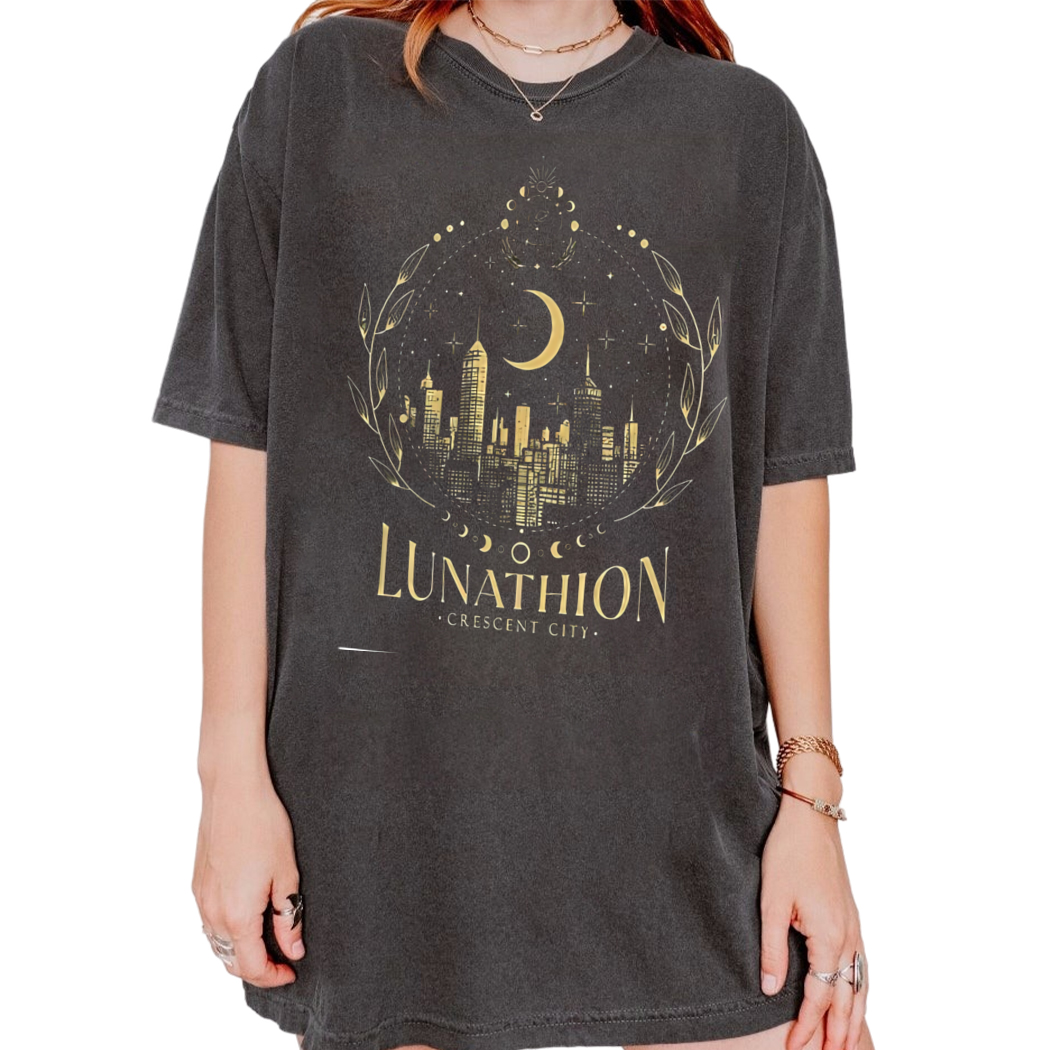 Lunathion Crescent City Tri blend Shirt, Bookish Shirt Gift For Her