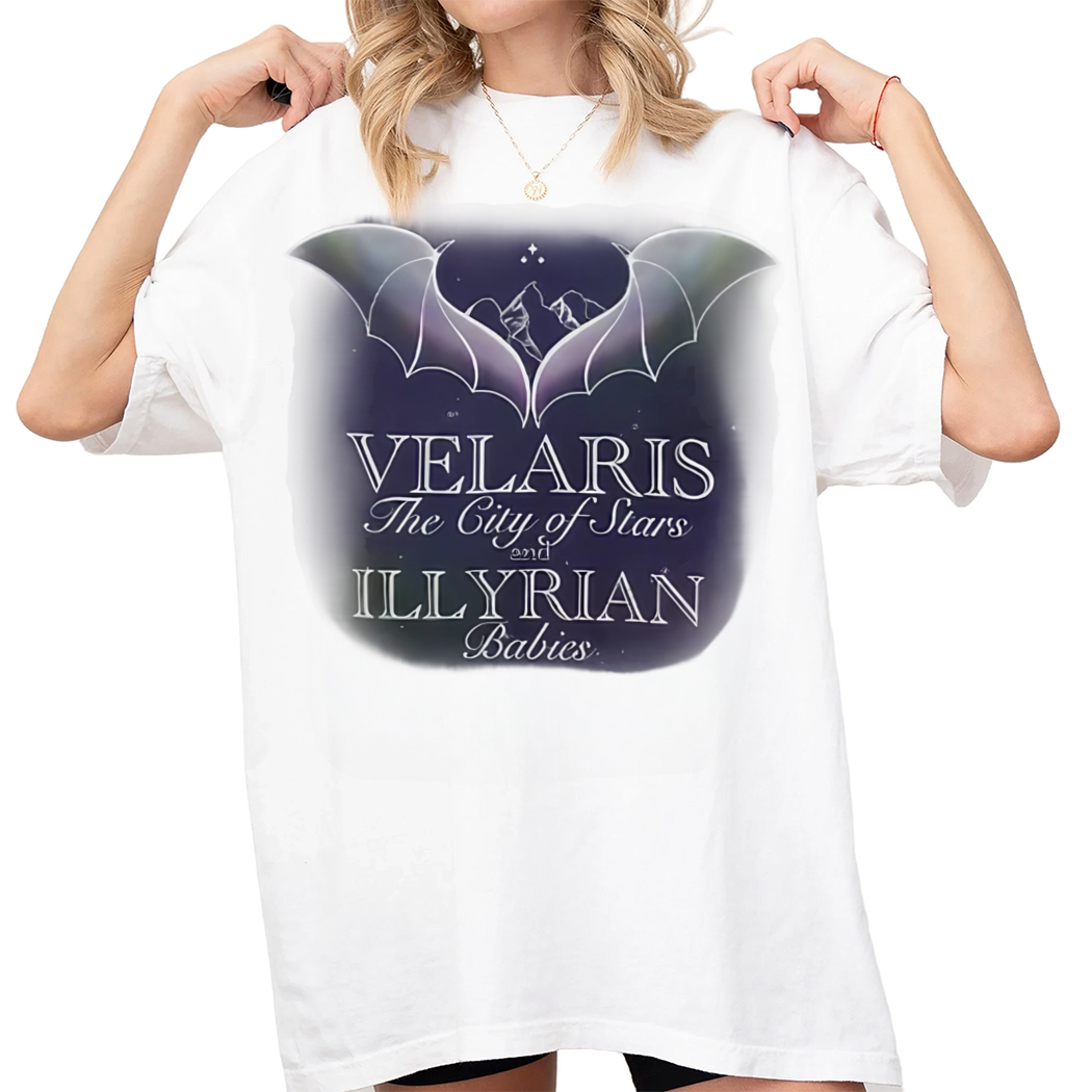 Velaris The City Of Stars Illyrain Babird Dragon Bookish Shirt,Acotar, Rhysand, Sarah J Maas