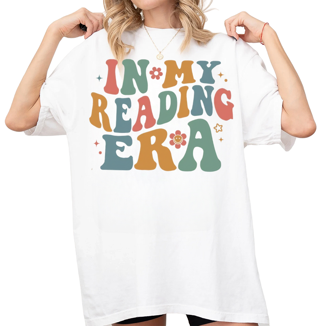 In My Reading Era Shirt, Bookish Tshirt Gift, Book Lover Shirts, Gift For Librarian, Gift For Reader