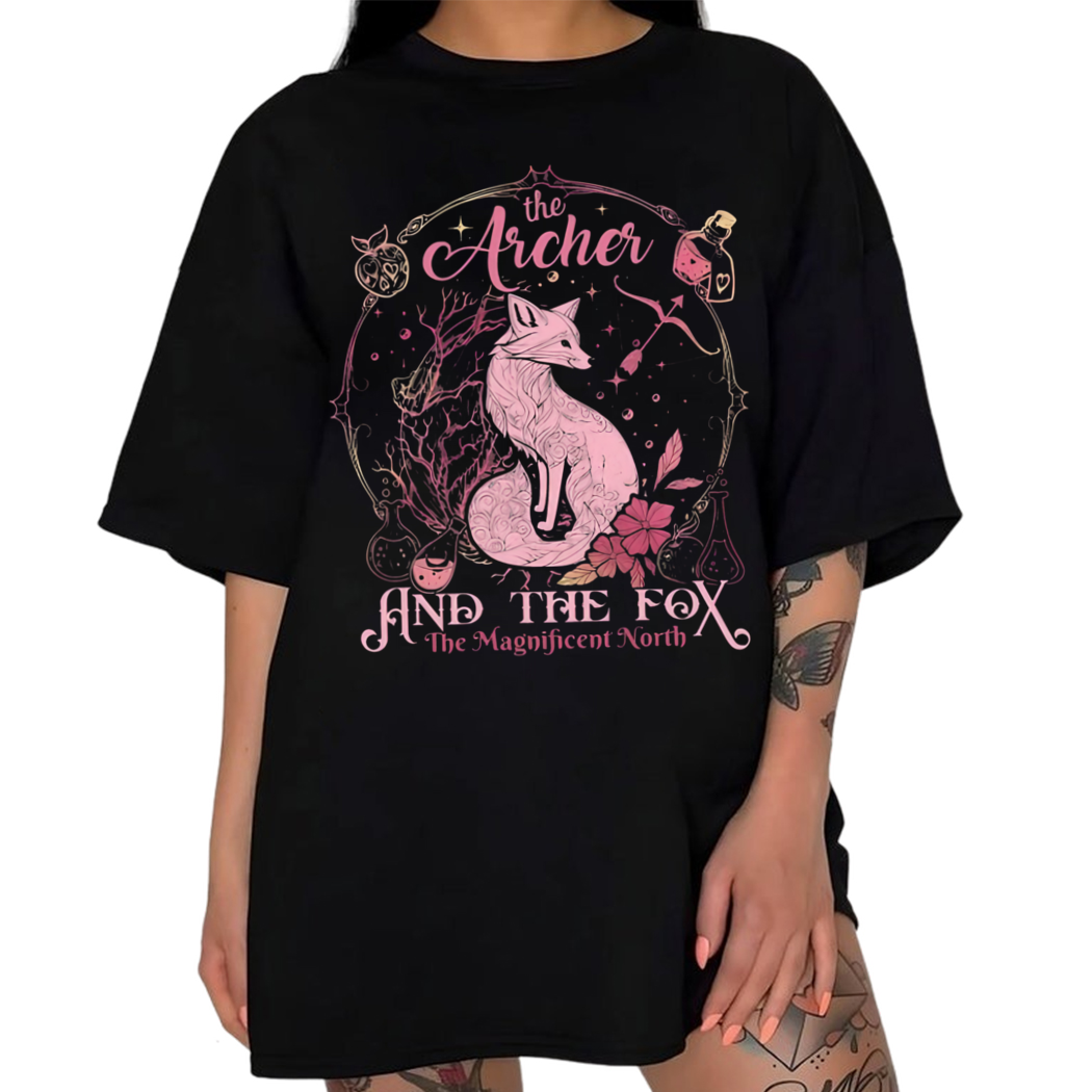 Ballad of the Archer and the Fox Shirt, the Archer and the Fox Shirt, Bookish Shirt, Rhysand fan Girl