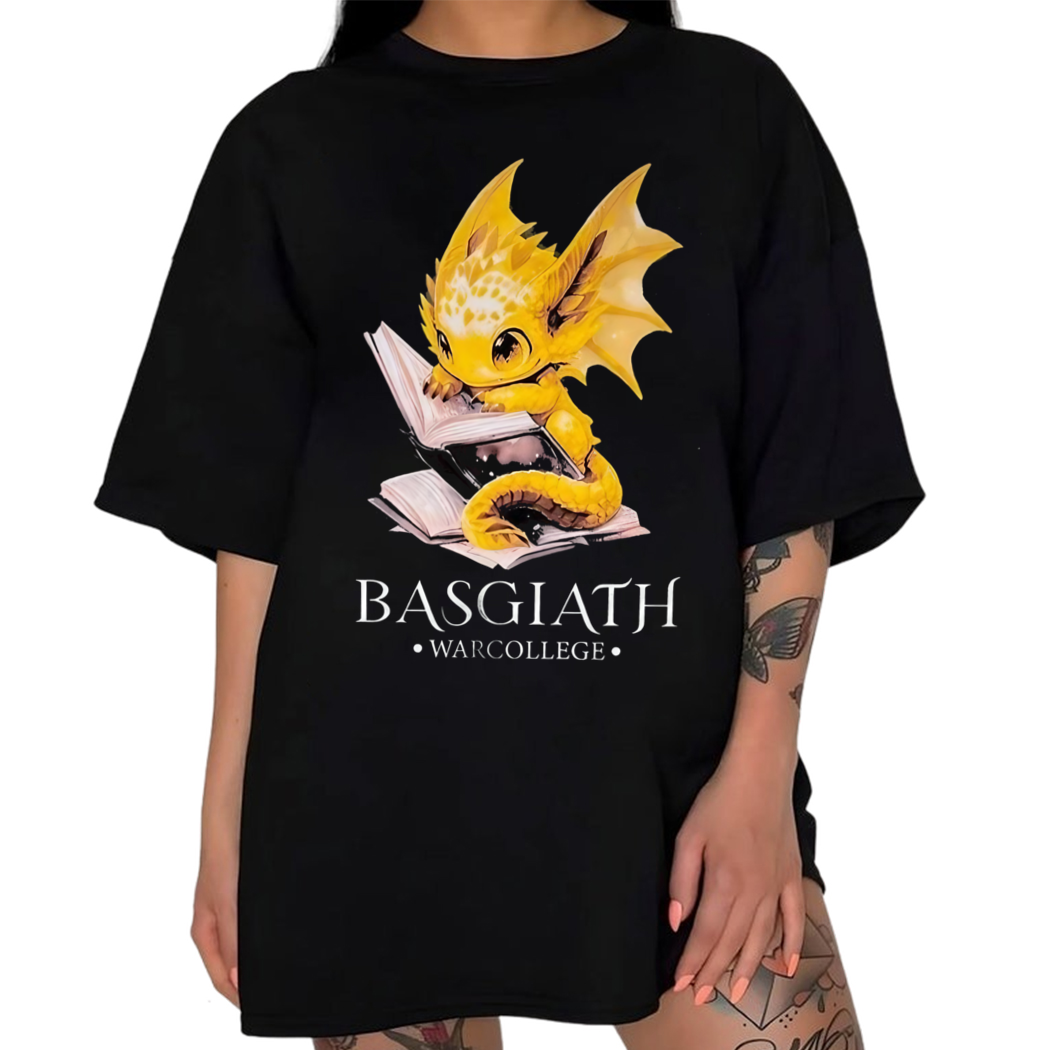 Basgiath War College Shirt, Dragon Rider Violet Sorrengail Xaden Riorson Bookish Club Shirt