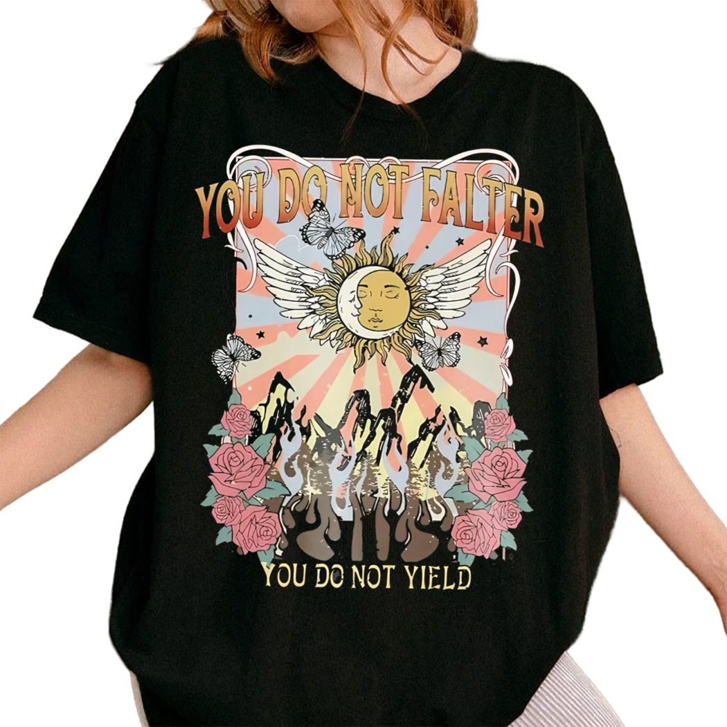 You Do Not Falter You Do Not Yield City of Starlight ACOTAR Shirt Collection, Night Court Shirt, Gift for Book Lover