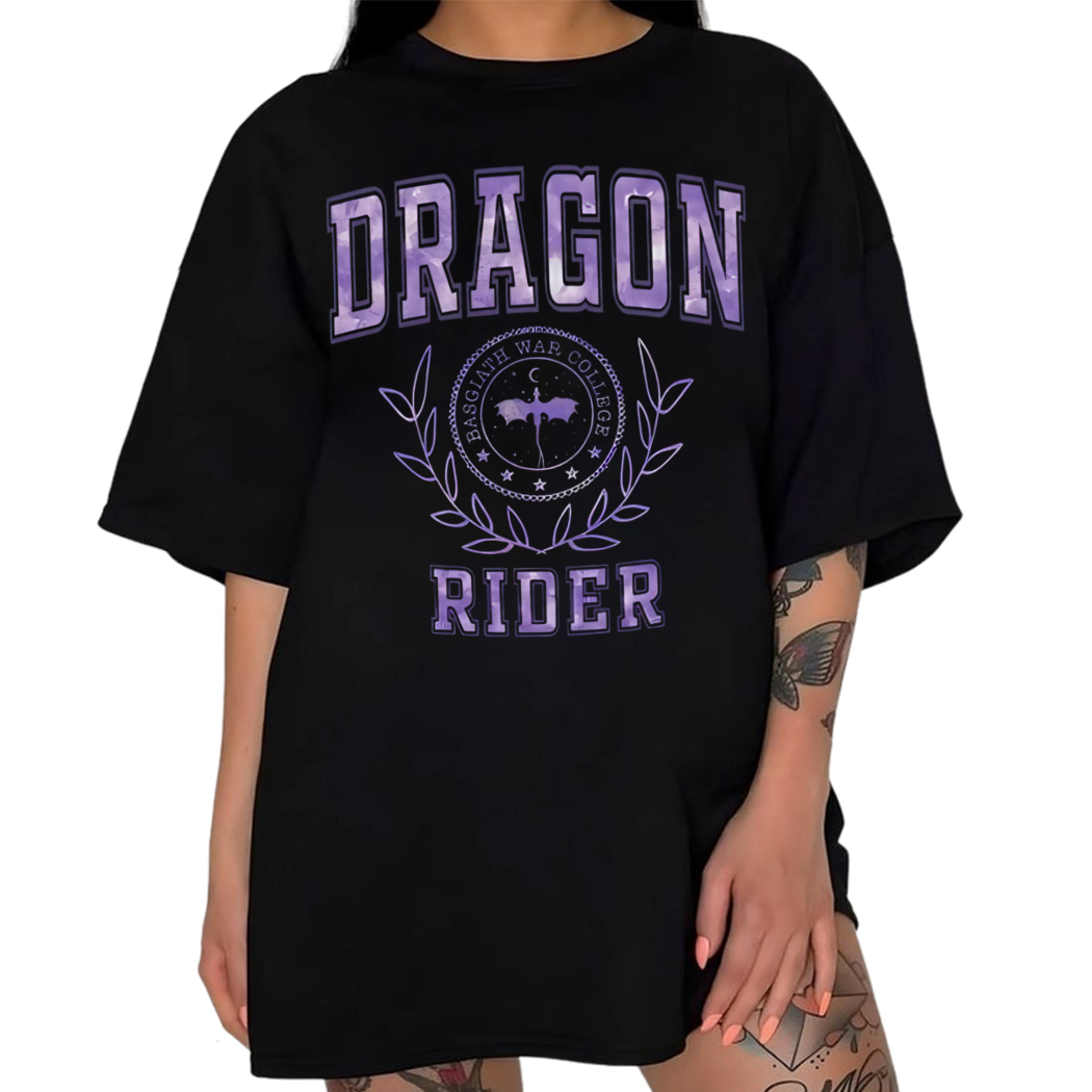 Fantasy Dragon Rider Shirt, Romantasy Themes, Bookish Gifts by Shirt, Sarah J Maas, Book Lover Gift