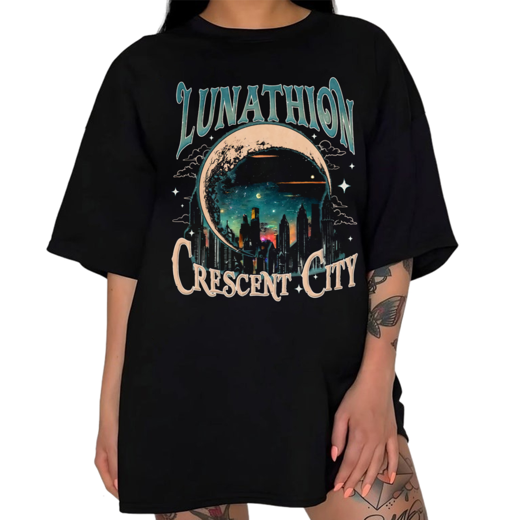 Lunathion Crescent City Shirt, Through Love, All Is Possible,Bryce Quinlan Shirt,Starborn Princess,Fandom Shirt,Bookish Merch