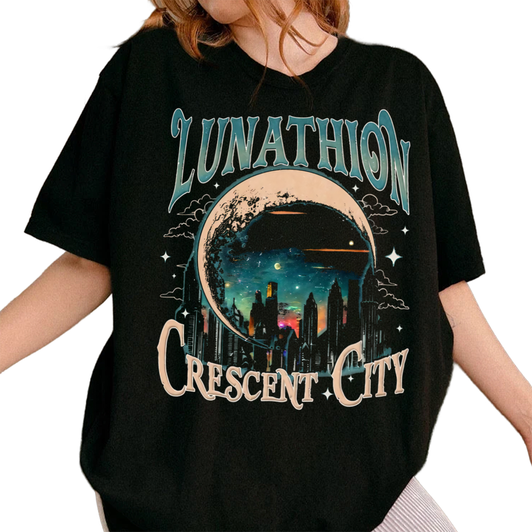 Lunathion Crescent City Shirt, Through Love, All Is Possible,Bryce Quinlan Shirt,Starborn Princess,Fandom Shirt,Bookish Merch