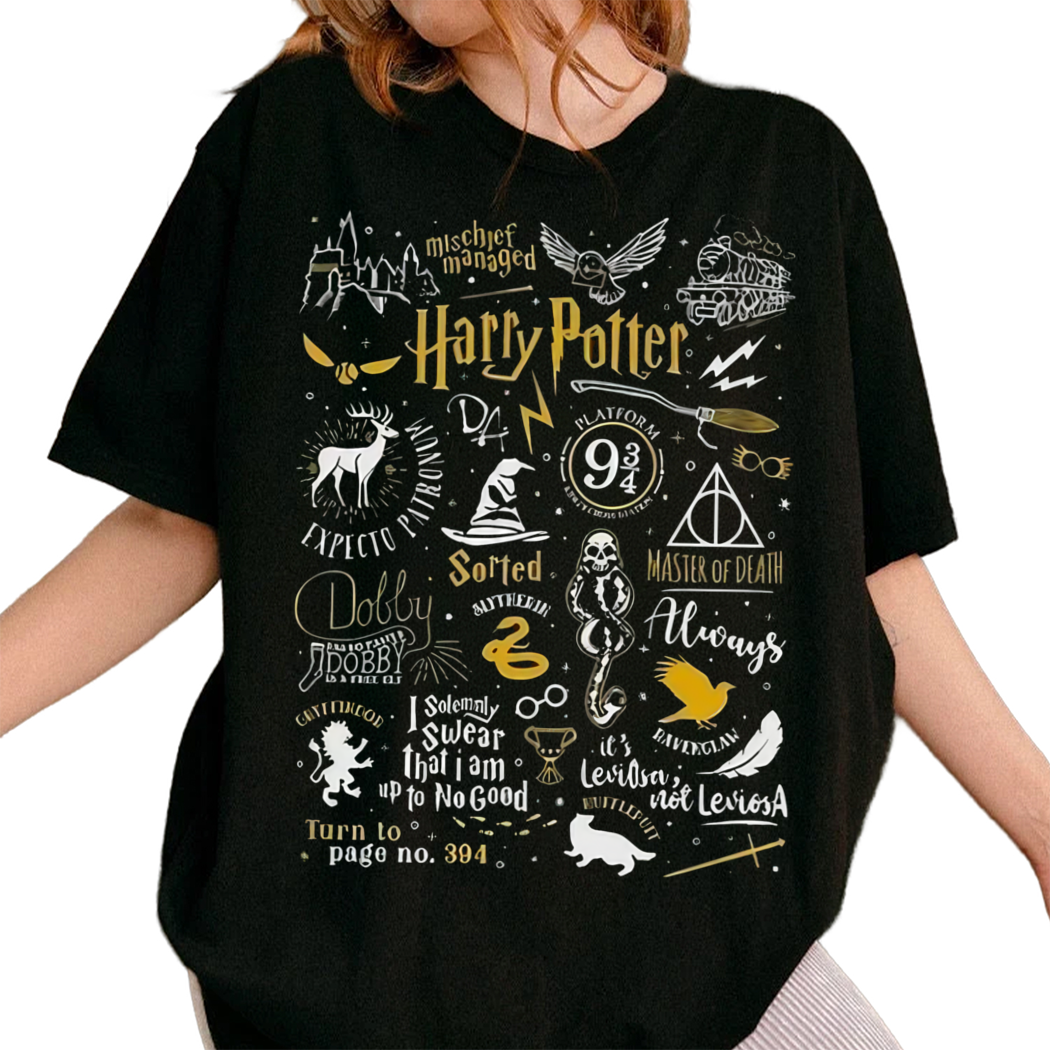 Potter Collection Hogwarts House Shirt, Wizard World, Universal Shirt, Sarah J Maas, Rhysand Fan Girl