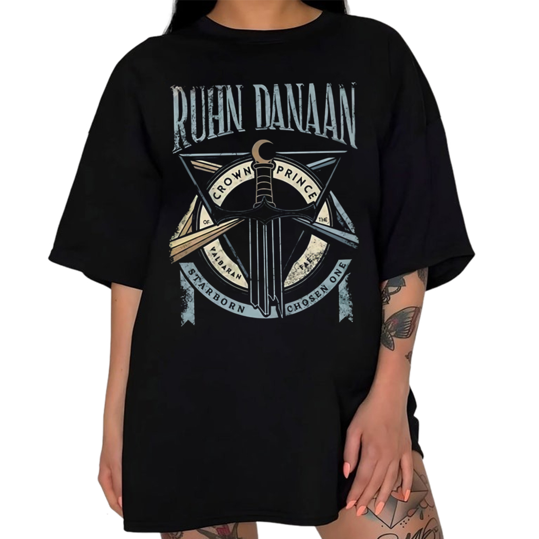 Ruhn Danaan Bookish Shirts, Throne Of Glass Acotar Rhysand Booktok Shirt, Sarah J Maas, Acotar Merch Tshirt