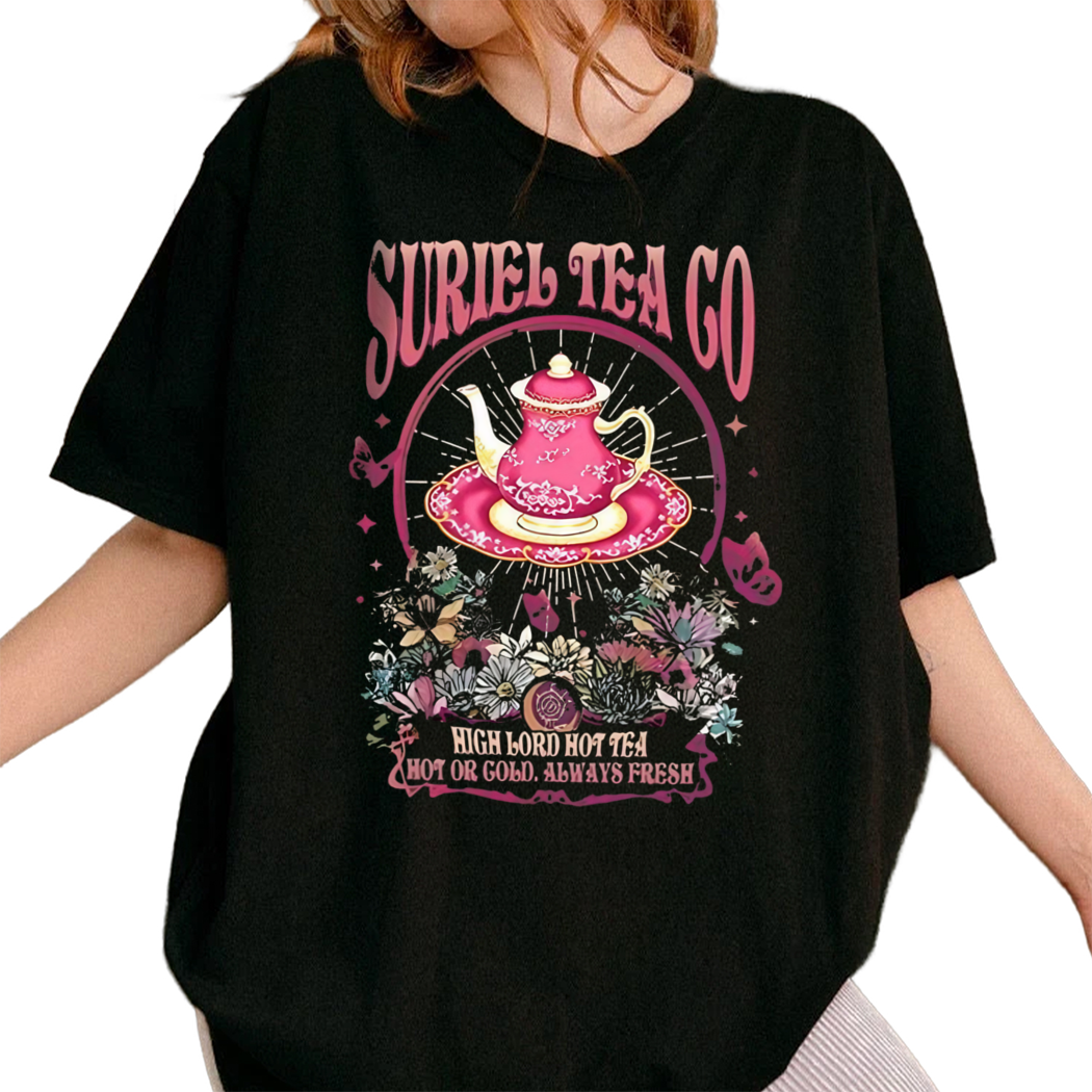 Suriel Tea Co Shirt, A Court Of Thorns And Roses Shirt, Bookish Shirt, Acotar Merch Tshirt