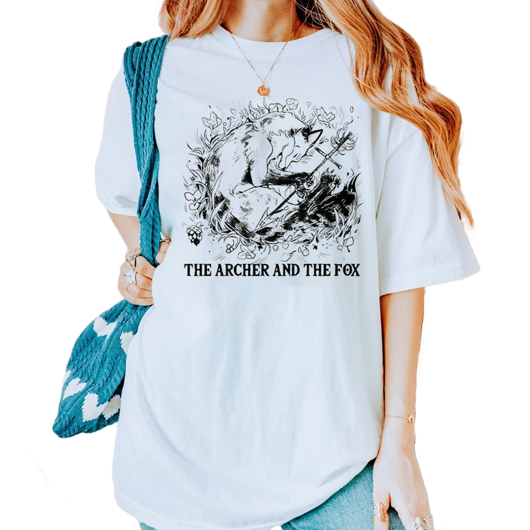 The Archer And The Fox Shirt Bookish Gift for the Fantasy Book Lover Shirt, Rhysand fan Girl