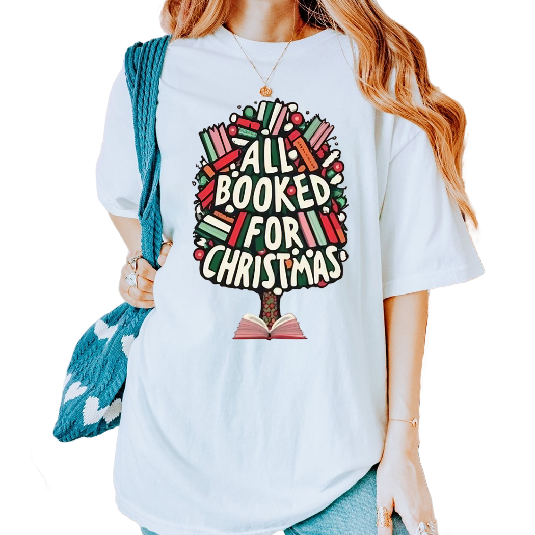 Christmas Book Lover Shirt, Reading Shirt,Gift for Book Lover,Book Nerd Shirt