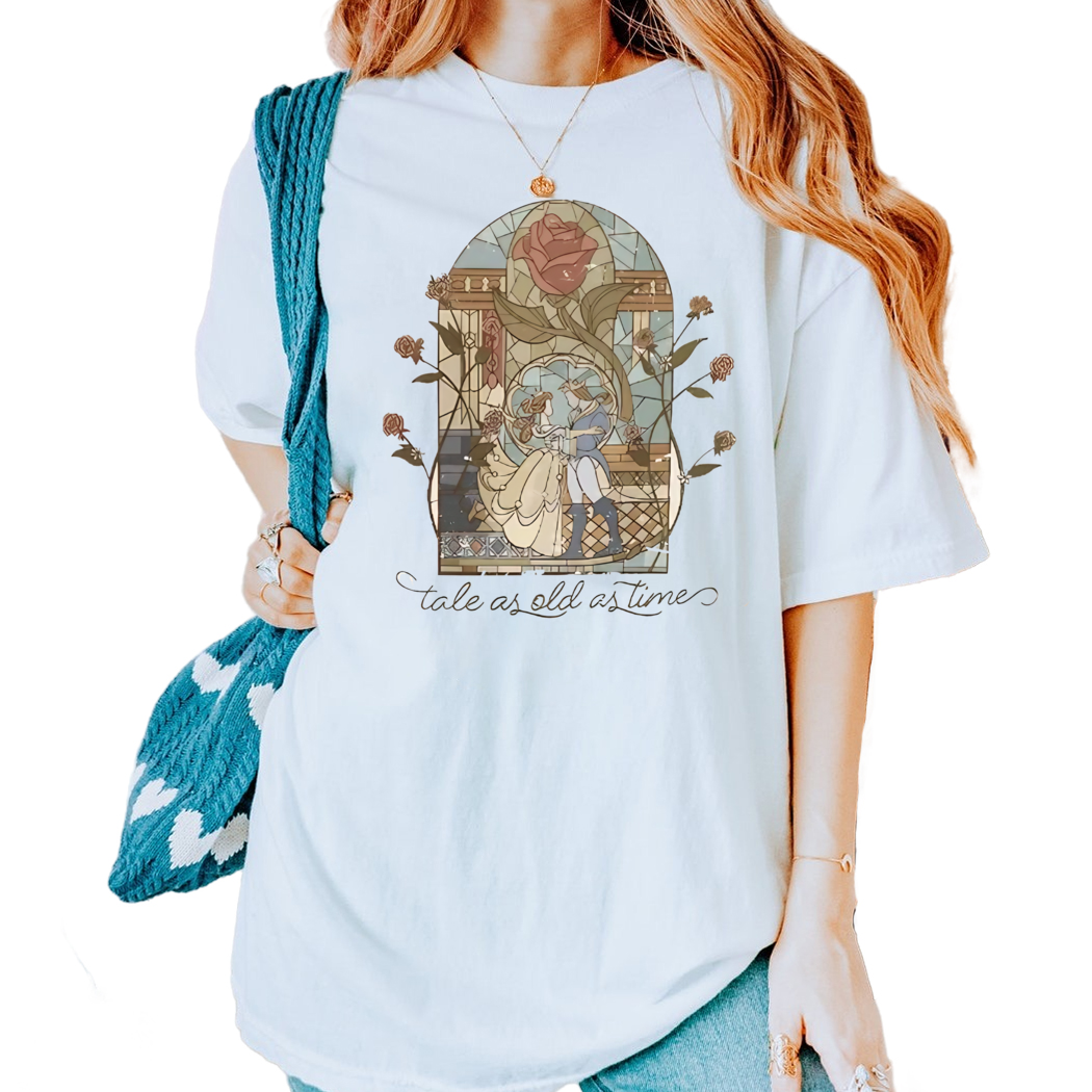 Disney Tale As Old As Time Shirt, Beauty And The Beast Shirt, Princess Shirt Beauty Belle Shirt