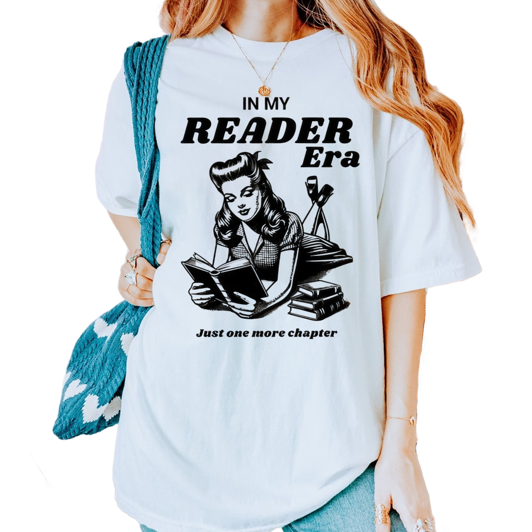 In my Reader Era Bookish, Librarian Shirt,Bookish Gift for Her, Girly Bookish Shirt