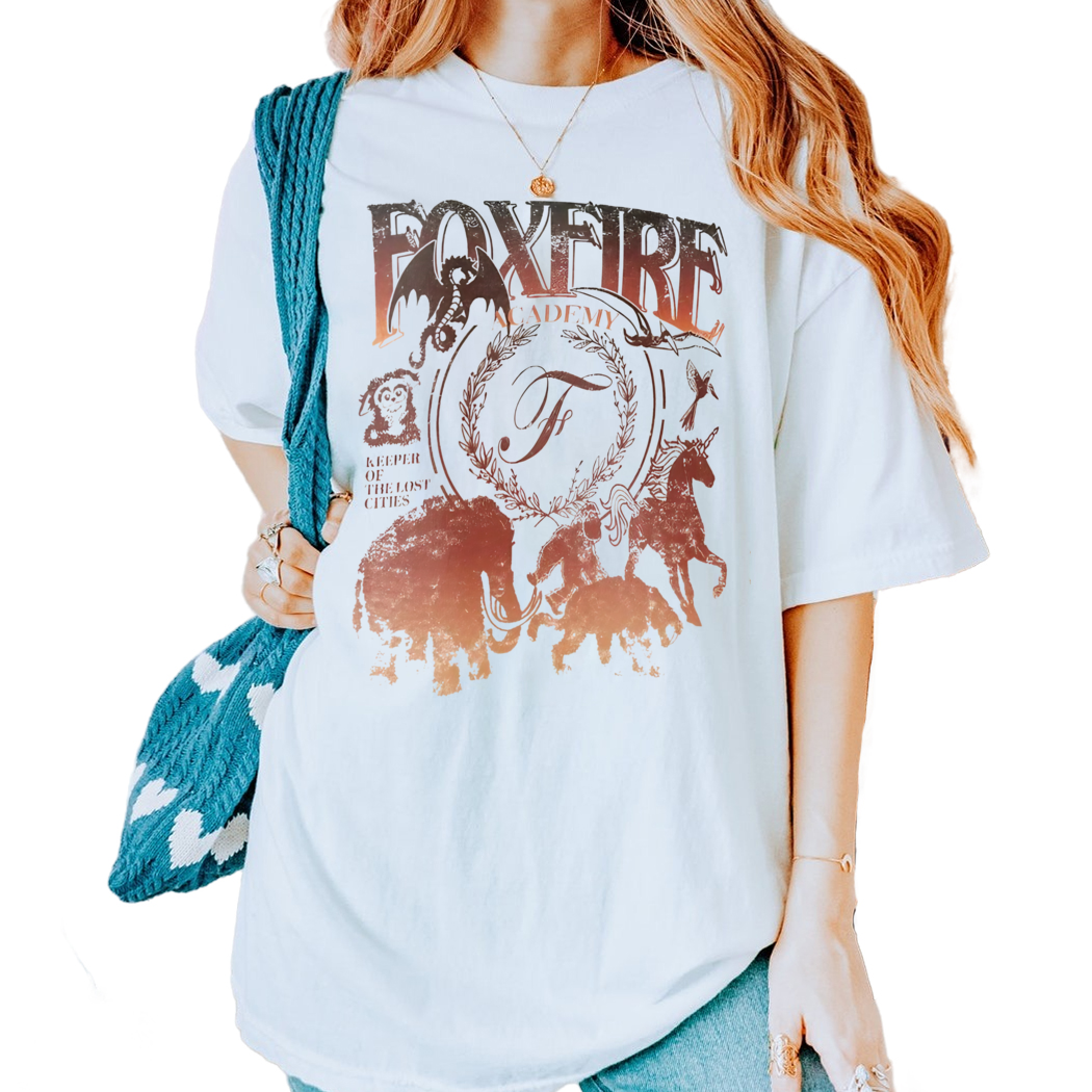 Keeper Of The Lost Cities Symbols Shirt, Foxfire Academy Shirt, Kotlc Shirt, Shannon Messenger, Bookish Shirt