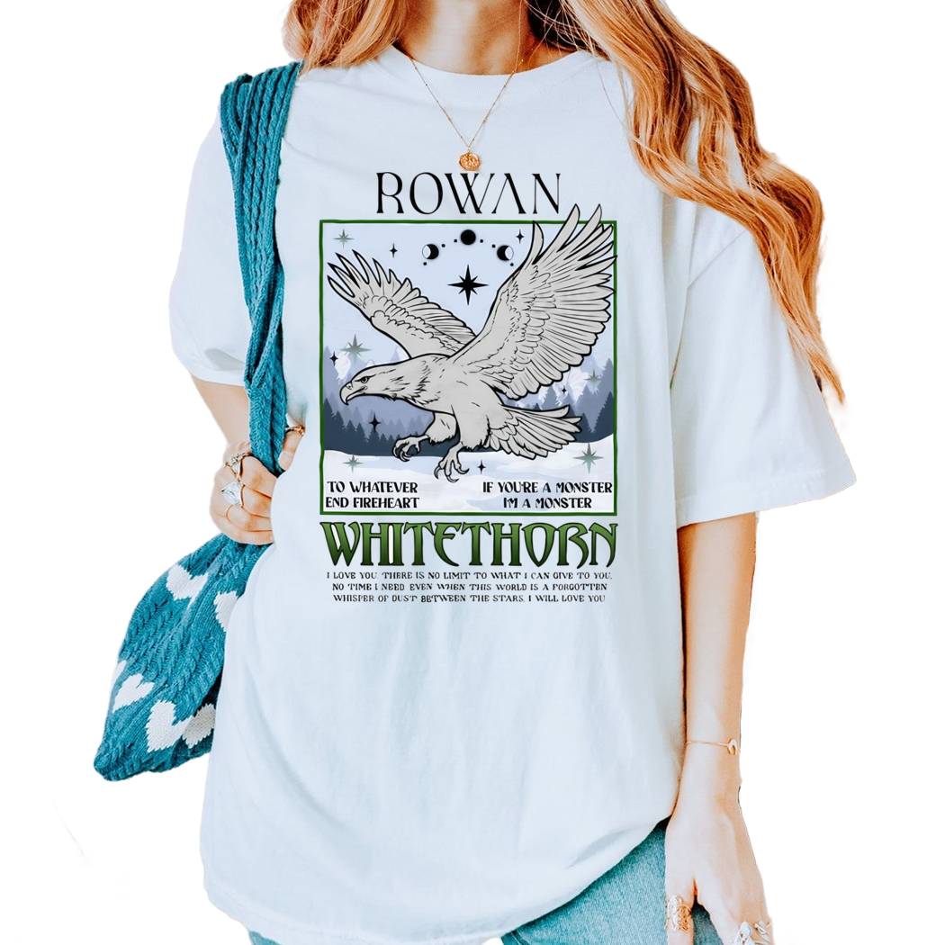 Rowan Shirt, Tog Inspired, Acotar Fans, Booktok, Bookish Gift, Sjm Fandom, Acotar Merch Tshirt