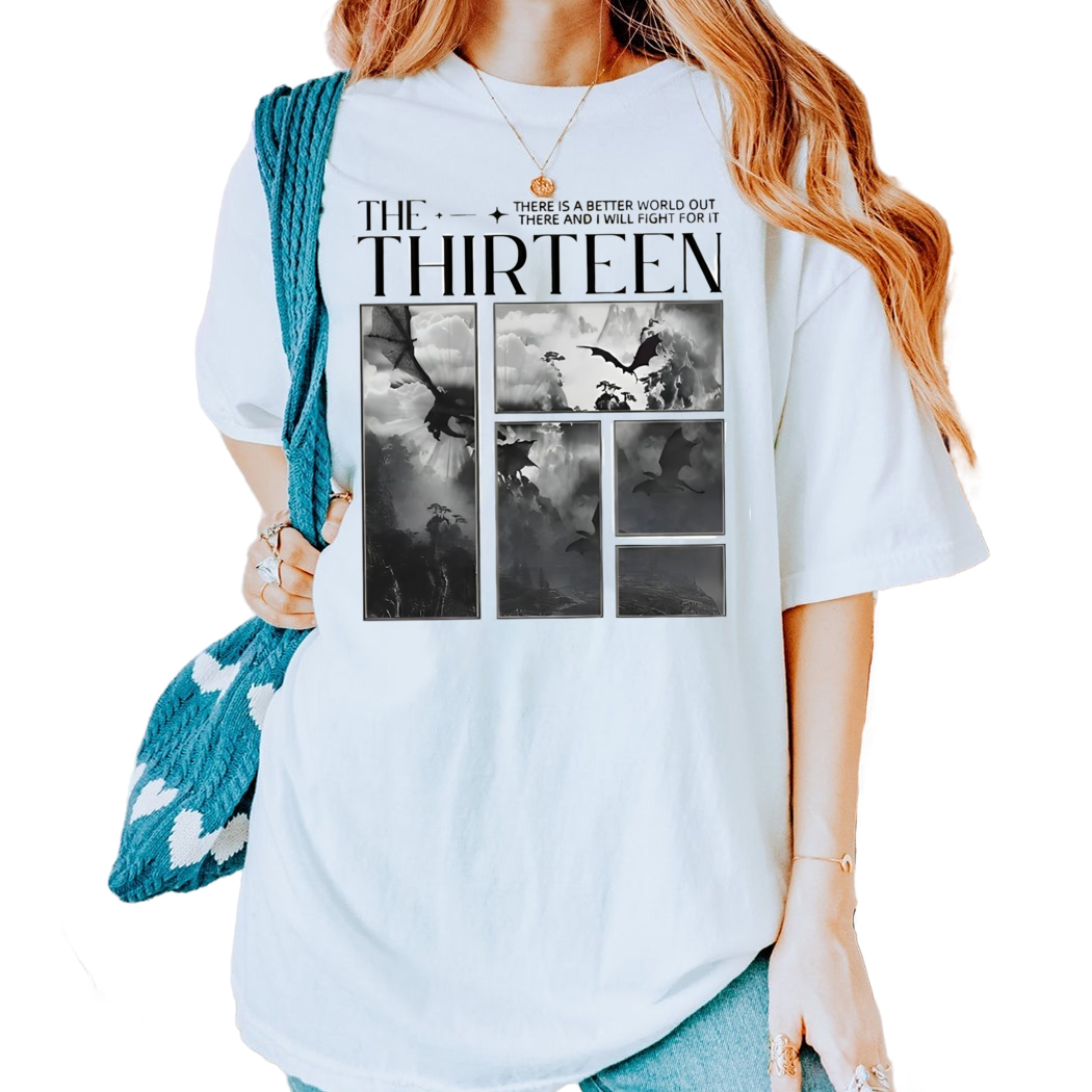 Vintage The Thirteen Throne Of Glass Shirt, We Are The Thirteen, Book Lover, From Now Until The Darkness Claims Us, SJM Merch