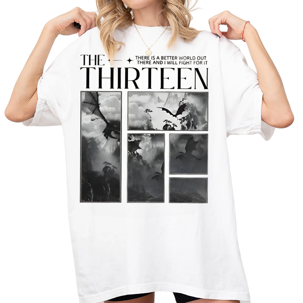 Vintage The Thirteen Throne Of Glass Shirt, We Are The Thirteen, Book Lover, From Now Until The Darkness Claims Us, SJM Merch