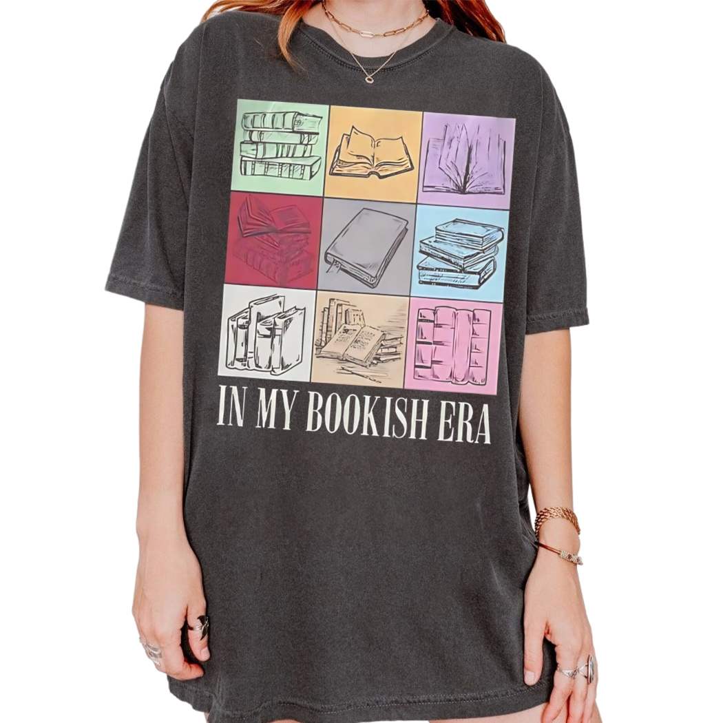 In My Bookish Era Shirt, Taylor Reading Teacher Tee, Librarian Tshirt - Book Lover Gift