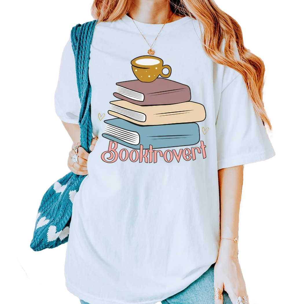 Booktrovert Shirt, Book Shirt, Gifts For Book Lovers - Book Shirts For Women