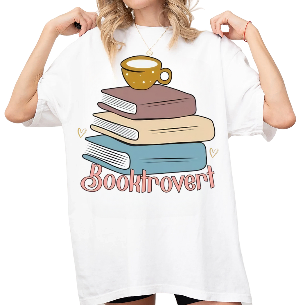 Booktrovert Shirt, Book Shirt, Gifts For Book Lovers - Book Shirts For Women