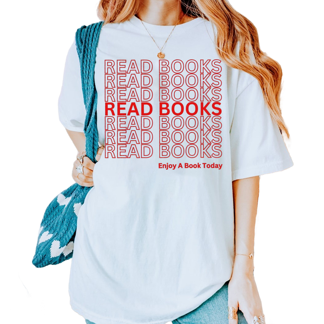 Read Books shirt, Cool Book Graphic Tee, English Teacher Shirt - Bookish Gift