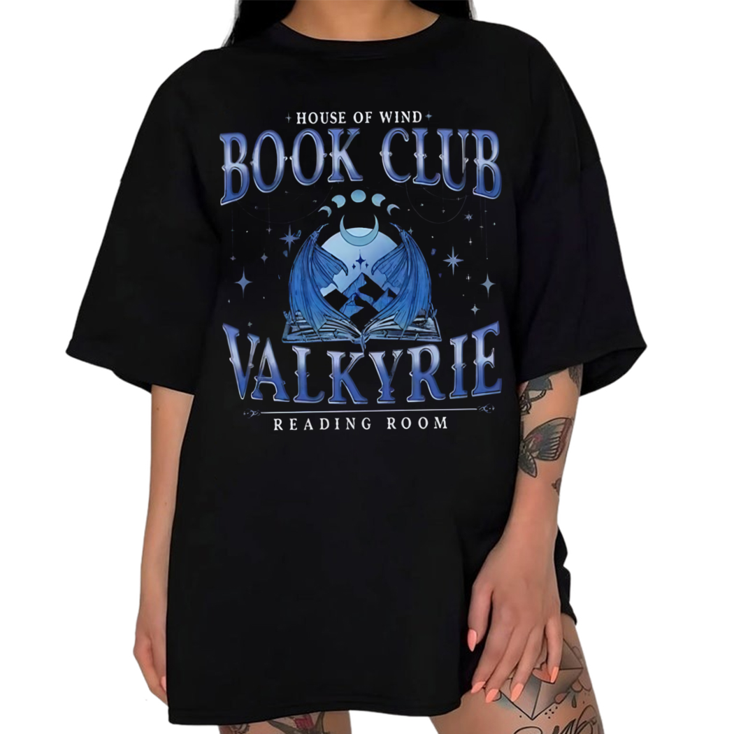 ACOTAR House of Wind Book Club Shirt - Night Court Library SJM Shirt