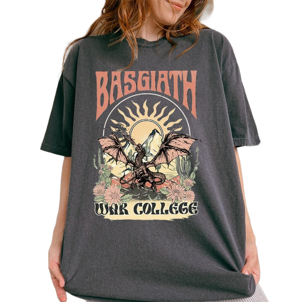 Fantasy Bookish Collection Basgiath War College -Dragon Rider Shirt