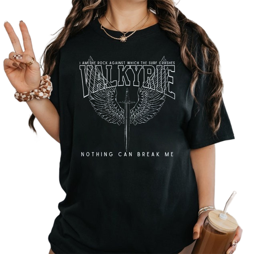 Licensed Valkyrie Tshirt - Sarah J Maas Bookish Gift