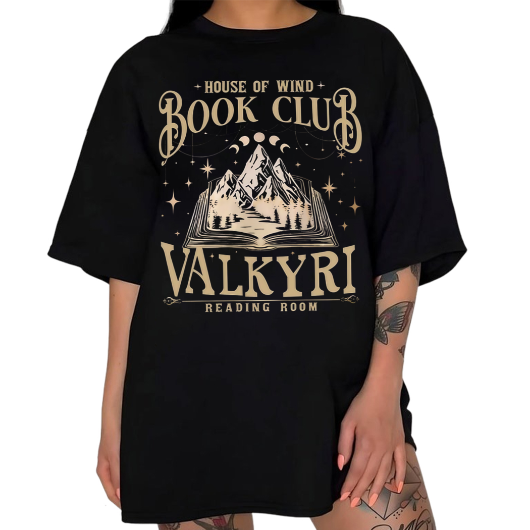 House Of Wind Book Club Shirt, Acotar Shirt, Night Court Throne Of Glass, Valkyrie Reading Room Shirt