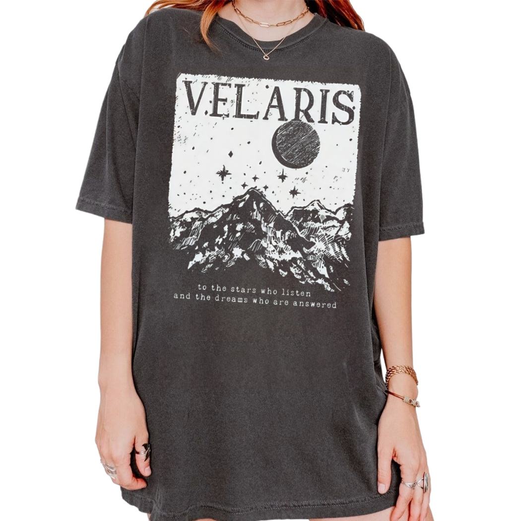 Velaris Shirt, SJM Merch, Night Court, ACOTAR City of Starlight Tees