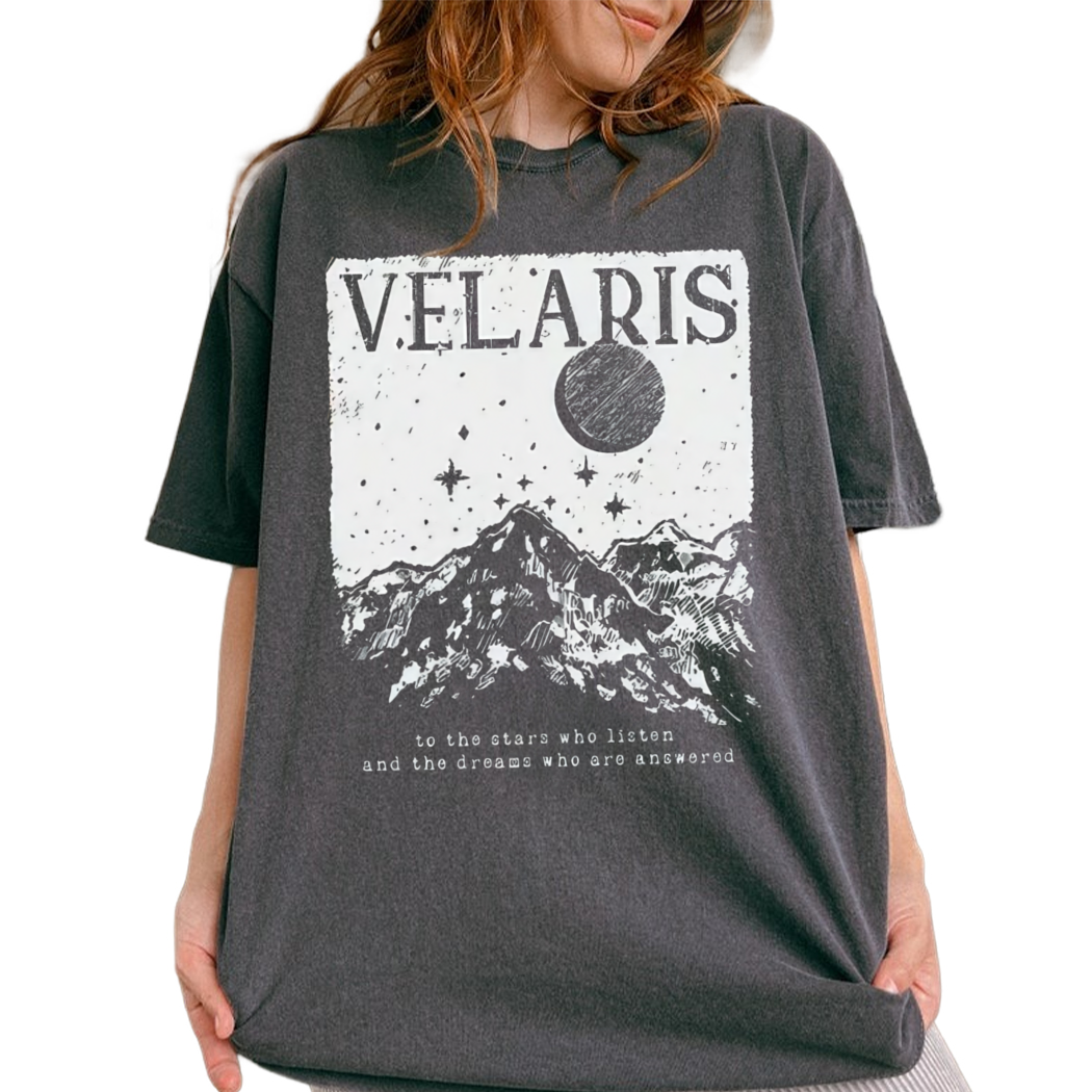 Velaris Shirt, SJM Merch, Night Court, ACOTAR City of Starlight Tees