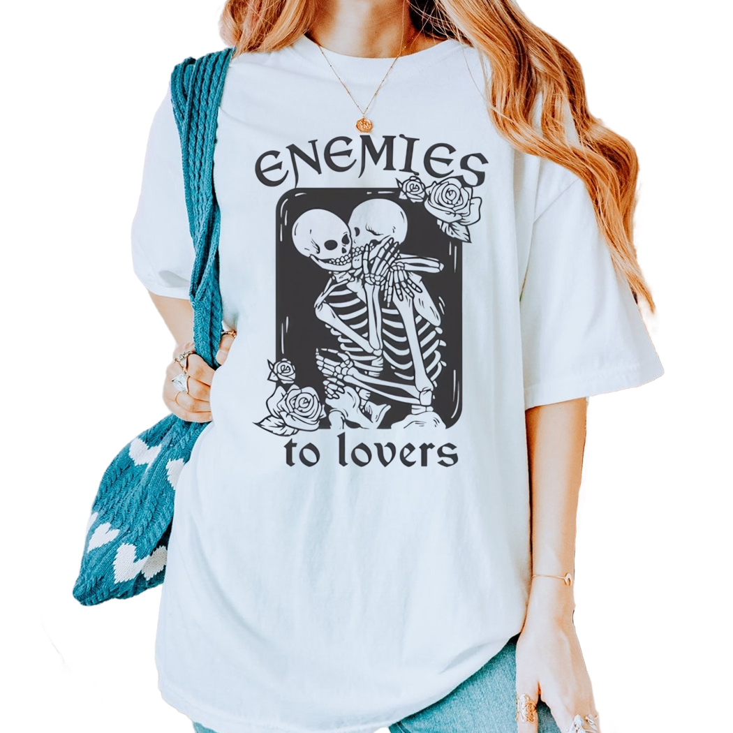 Enemies to Lovers Shirt, Bookish Shirt, Book Lover Gift, Book Tropes