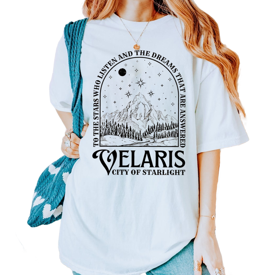 Velaris City of Starlight ACOTAR Shirt, The Night Court Shirt, Court of Thorns and Roses Shirt SJM Merch