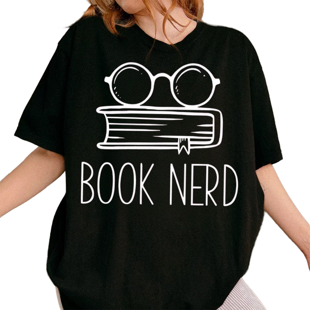 Book Nerd Shirt, Book Lover Shirt, Reading Tee, Book Nerd Gift Tee