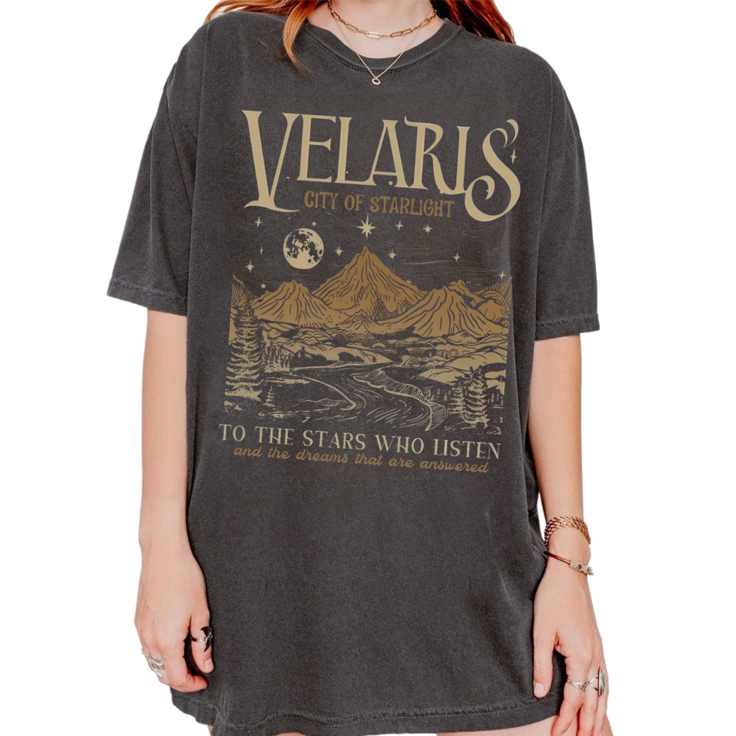 The Night Court Shirt, Velaris City Of Starlight Acotar Shirt, Bookish Gift