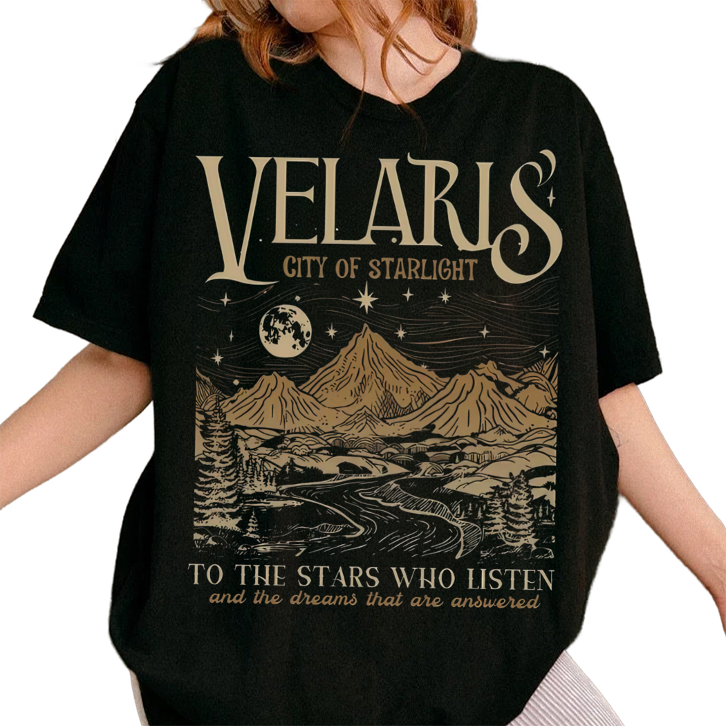 The Night Court Shirt, Velaris City Of Starlight Acotar Shirt, Bookish Gift