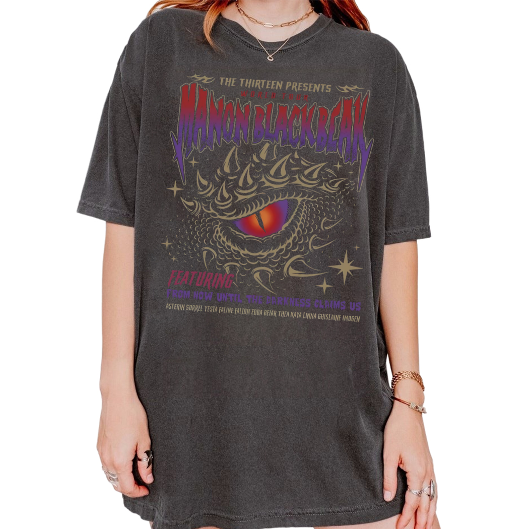 The Thirteen Presents World Tour shirt, Sarah J Maas, Rowan Whitethorn Tee, ACOTAR Crescent City