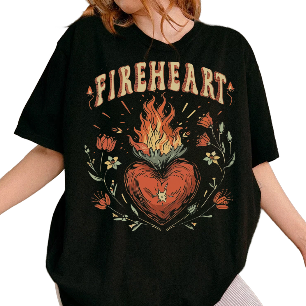 Vintage Fireheart Shirt, To Whatever End T-shirt, SJM Quotes, You Do Not Yield Tee