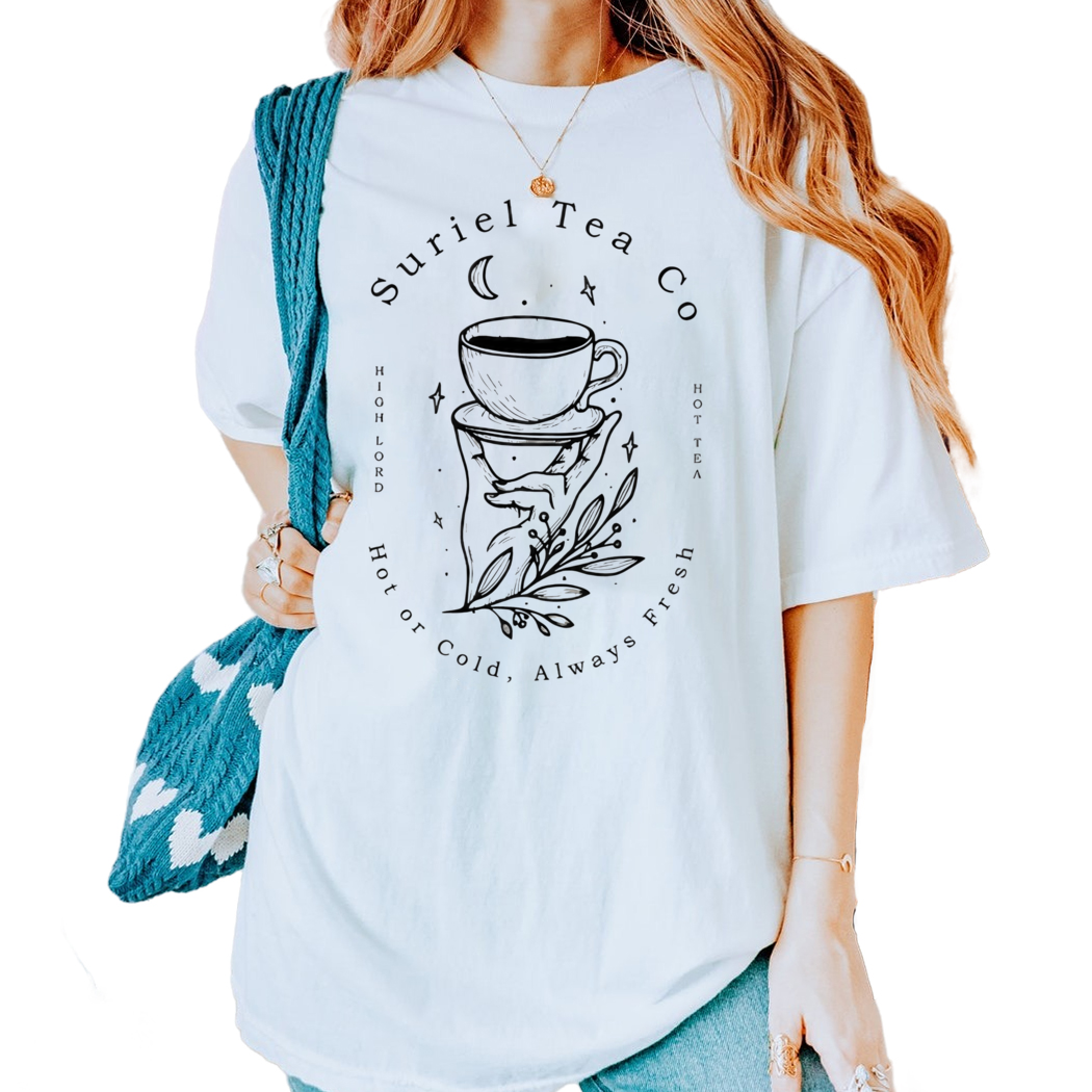 Suriel Tea Co Shirt, A Court Of Thorns, Roses Shirt, Bookish Shirt