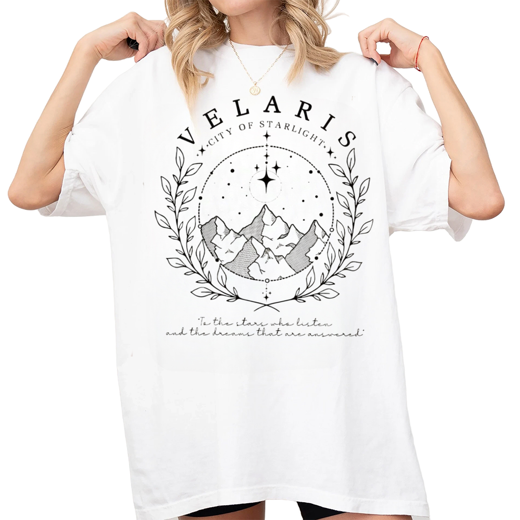 Velaris City Of Starlight Vintage Shirt, The Night Court Shirt, To The Stars Who Listen Shirt