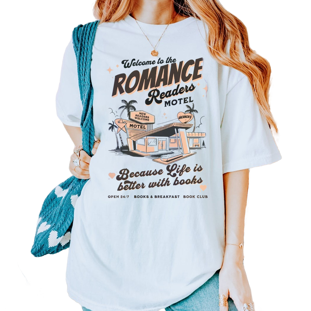 Welcome To The Romance Reader Shirt, Romance Book Merch, Enemies To Lovers Shirt