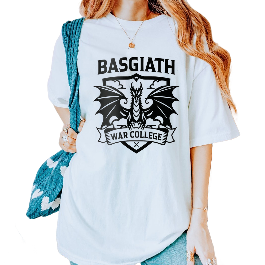 Basgiath War College School Crest Badge Fourth Wing Shirt