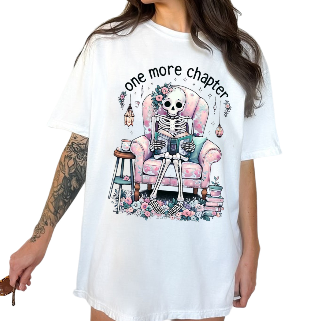 One More Chapter Skeleton Shirt