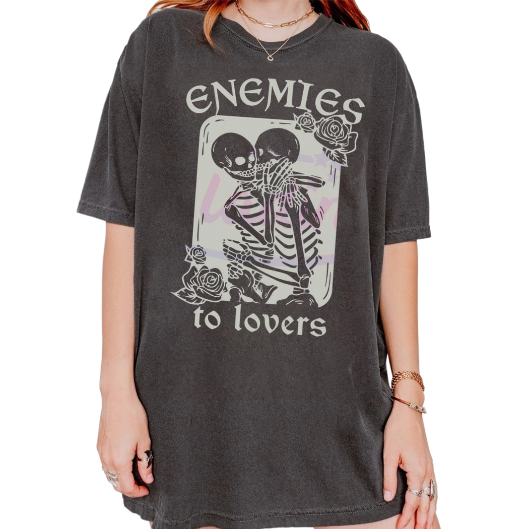 Enemies to Lovers Bookish Halloween Shirt