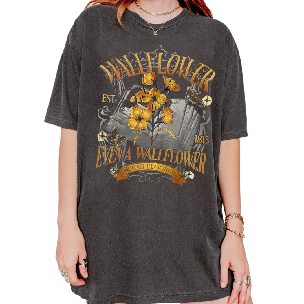 Even a Wallflower Shirt, Colin and Penelope Wallflower, Lady Whistledown Shirt