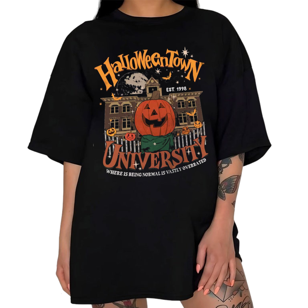 Halloweentown Est 1998 Shirt, University Shirt, Fall Shirt, Autumn Shirt, Halloween Shirt