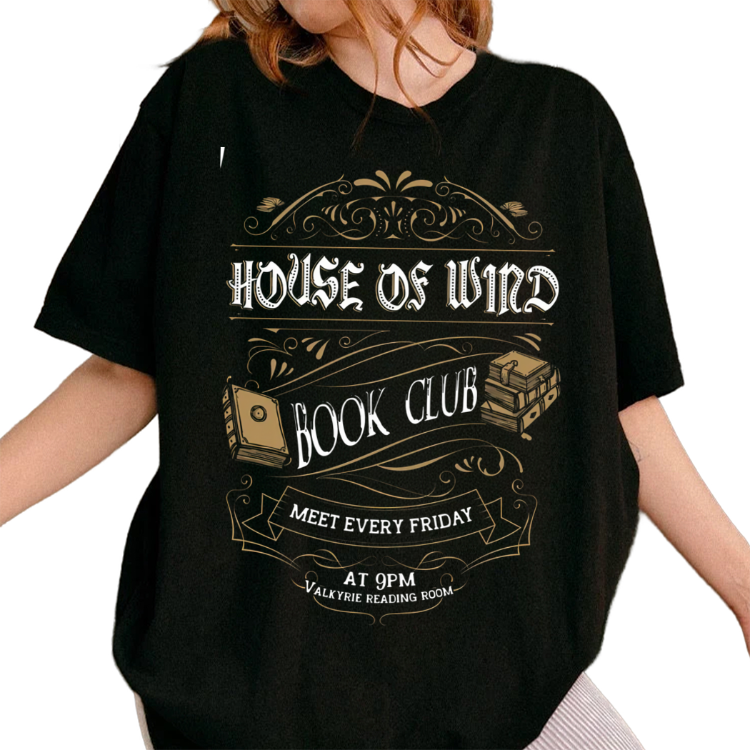 House Of Wind Book Club Shirt, Acotar Velaris Starlight Shirt, Valkyrie Reading Room