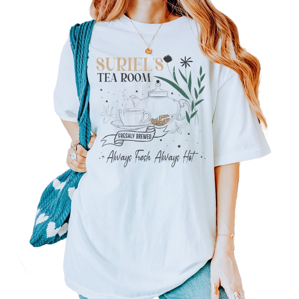 Suriels Tea Room Shirt,ACOTAR Velaris Sarah J. Maas Inspired Shirt